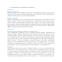 Business Competencies