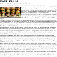 Bali article for World Hum