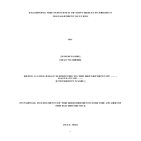research project
