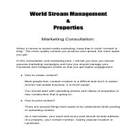 World Stream Management & Property
