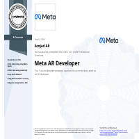 Meta AR Developer 