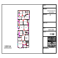 Samples of drawings done with AUTOCAD for some clients