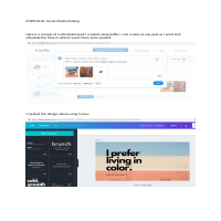 Social Media handling sample