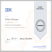 Technical Support Certificate 
