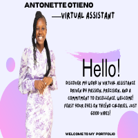 MY VIRTUAL ASSISTANT PORTFOLIO