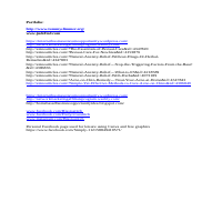 My Portfolios,articles,social media)