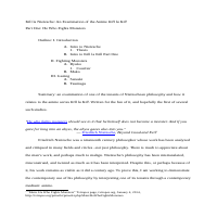 A philisophical article I wrote for fun