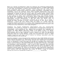 Statement of Purpose I Sample