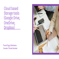 Cloud based storage tools