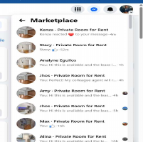 Room Rental Listings & Lead Management via FB Marketplace