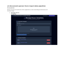 AI Document Parser and Data Pipeline