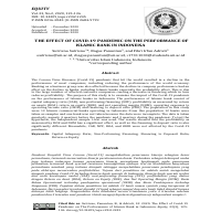 COVID-19 and Islamic Bank Performance