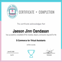 E-Commerce Certificate