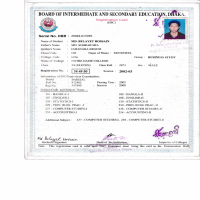 HSC Reg. Certificate