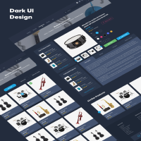 Dark UI Design