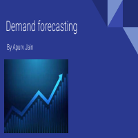 Power point deck  for demand forecasting