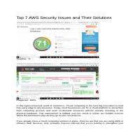 AWS Security Article