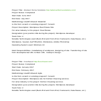 List of Portfolios