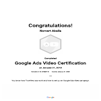 Google Ads Video Certification