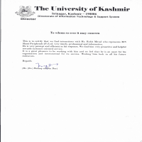 Recommendation Letter by Client