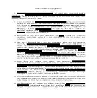 Affidavit Complaint PDF 