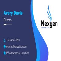 Visiting and company card design