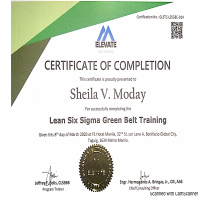 My Lean Six Sigma Journey - Green Belt