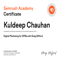 Digital marketing certificate