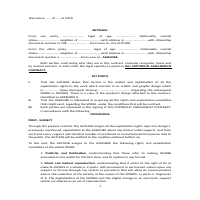 Contract Translation in English