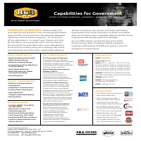 Government Marketing Capabilities