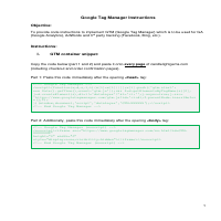 GTM Tracking Implementation Guide - Sprint 1
