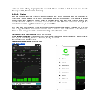 Mobile Application Portolio