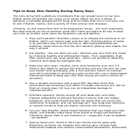 Blog- Tips to Keep Skin Healthy During Rainy Days