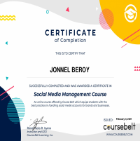 Social Media Management Course