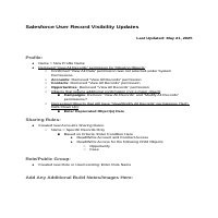 Example Salesforce Project Tech Doc