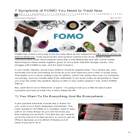 7 Symptoms of FOMO You Need to Treat Now