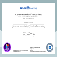 Certification in Communications