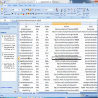 Email scrapping