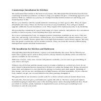 Product descriptions