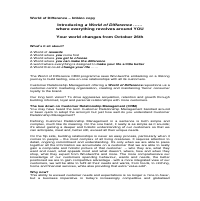 Loyalty Programme Launch Comms