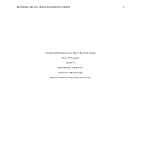 White Paper on a small business (using the internet to grow.