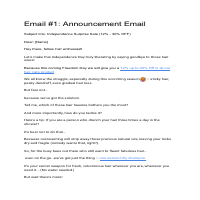 Fast Cash Email