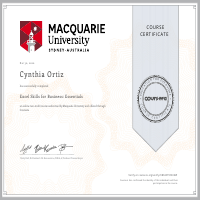 Excel Skills for Business: Essentials