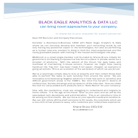 Capabilities Statements