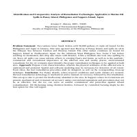 Technical Report (Oil Spill)