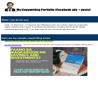 Facebook Copywriting