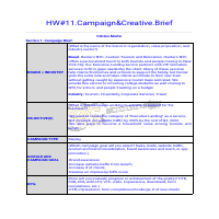 Campaign Brief