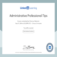 Linkedin Admin Professional