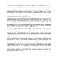United States of Africa - Pros and Cons