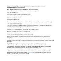 6 Marketing Email Samples